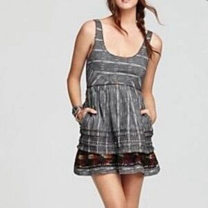 New Romantics X Free People Charcoal Mini Dress size XS